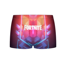 Мужские трусы 3D с принтом FORTNITE SEASON 9 в городе Новоалтайск, 50% хлопок, 50% полиэстер | классическая посадка, на поясе мягкая тканевая резинка | 2019 | armor | armour | cybersport | esport | fortnite | game | logo | season 9 | броня | игра | киберспорт | сезон 9 | фиолетовый | фортнайт