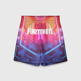 Детские спортивные шорты 3D с принтом FORTNITE SEASON 9 в городе Новоалтайск,  100% полиэстер
 | пояс оформлен широкой мягкой резинкой, ткань тянется
 | Тематика изображения на принте: 2019 | armor | armour | cybersport | esport | fortnite | game | logo | season 9 | броня | игра | киберспорт | сезон 9 | фиолетовый | фортнайт