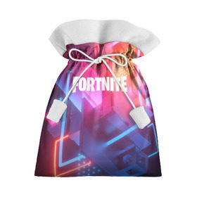 Подарочный 3D мешок с принтом FORTNITE SEASON 9 в городе Новоалтайск, 100% полиэстер | Размер: 29*39 см | 2019 | armor | armour | cybersport | esport | fortnite | game | logo | season 9 | броня | игра | киберспорт | сезон 9 | фиолетовый | фортнайт