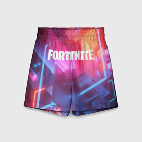 Детские спортивные шорты 3D с принтом FORTNITE SEASON 9 в городе Новоалтайск,  100% полиэстер
 | пояс оформлен широкой мягкой резинкой, ткань тянется
 | Тематика изображения на принте: 2019 | armor | armour | cybersport | esport | fortnite | game | logo | season 9 | броня | игра | киберспорт | сезон 9 | фиолетовый | фортнайт