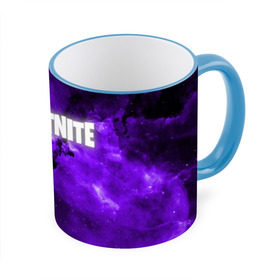 Кружка с принтом FORTNITE SPACE в городе Новоалтайск, керамика | ёмкость 330 мл | 2019 | armor | colors | cybersport | esport | fortnite | galaxy | game | llama | logo | paints | space | абстракция | броня | вселенная | галактика | звезда | звезды | игра | киберспорт | космическ