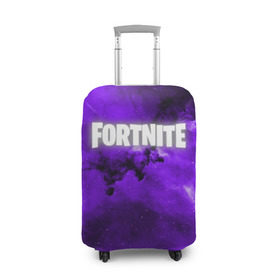 Чехол для чемодана 3D с принтом FORTNITE SPACE в городе Новоалтайск, 86% полиэфир, 14% спандекс | двустороннее нанесение принта, прорези для ручек и колес | 2019 | armor | colors | cybersport | esport | fortnite | galaxy | game | llama | logo | paints | space | абстракция | броня | вселенная | галактика | звезда | звезды | игра | киберспорт | космическ