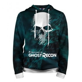 Мужская толстовка 3D с принтом GHOST RECON в городе Новоалтайск, 100% полиэстер | двухслойный капюшон со шнурком для регулировки, мягкие манжеты на рукавах и по низу толстовки, спереди карман-кенгуру с мягким внутренним слоем. | Тематика изображения на принте: bones | breakpoint | ghost | ghost recon | ghost recon breakpoint | logo | mask | skell technology | skull | tom clancys | tom clancys ghost recon breakpoint | wildlands | лого | маска | призрак | череп