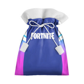 Подарочный 3D мешок с принтом FORTNITE в городе Новоалтайск, 100% полиэстер | Размер: 29*39 см | 2019 | armor | armour | cybersport | esport | fortnite | game | logo | season 9 | броня | игра | киберспорт | сезон 9 | фиолетовый | фортнайт