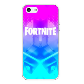 Чехол для iPhone 5/5S матовый с принтом FORTNITE в городе Новоалтайск, Силикон | Область печати: задняя сторона чехла, без боковых панелей | 2019 | armor | armour | cybersport | esport | fortnite | game | logo | season 9 | броня | игра | киберспорт | сезон 9 | фиолетовый | фортнайт
