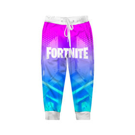 Детские брюки 3D с принтом FORTNITE в городе Новоалтайск, 100% полиэстер | манжеты по низу, эластичный пояс регулируется шнурком, по бокам два кармана без застежек, внутренняя часть кармана из мелкой сетки | Тематика изображения на принте: 2019 | armor | armour | cybersport | esport | fortnite | game | logo | season 9 | броня | игра | киберспорт | сезон 9 | фиолетовый | фортнайт