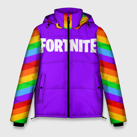 Мужская зимняя куртка 3D с принтом FORTNITE в городе Новоалтайск, верх — 100% полиэстер; подкладка — 100% полиэстер; утеплитель — 100% полиэстер | длина ниже бедра, свободный силуэт Оверсайз. Есть воротник-стойка, отстегивающийся капюшон и ветрозащитная планка. 

Боковые карманы с листочкой на кнопках и внутренний карман на молнии. | 2019 | armor | armour | cybersport | esport | fortnite | game | logo | season 9 | броня | игра | киберспорт | сезон 9 | фиолетовый | фортнайт