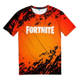 Мужская футболка 3D с принтом FORTNITE VOLCANO в городе Новоалтайск, 100% полиэфир | прямой крой, круглый вырез горловины, длина до линии бедер | 2019 | armor | armour | cybersport | esport | fortnite | game | llama | logo | volcano | броня | вулкан | игра | киберспорт | лава | лама | фиолетовый | фирменные цвета | фортнайт