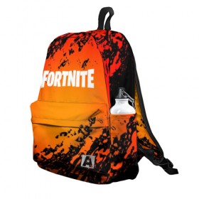 Рюкзак 3D с принтом FORTNITE VOLCANO в городе Новоалтайск, 100% полиэстер | лямки с регулируемой длиной, сверху петелька, чтобы рюкзак можно было повесить на вешалку. Основное отделение закрывается на молнию, как и внешний карман. Внутри два дополнительных кармана, один из которых закрывается на молнию. По бокам два дополнительных кармашка | Тематика изображения на принте: 2019 | armor | armour | cybersport | esport | fortnite | game | llama | logo | volcano | броня | вулкан | игра | киберспорт | лава | лама | фиолетовый | фирменные цвета | фортнайт