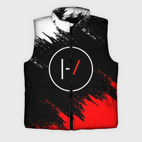Мужской жилет утепленный 3D с принтом TWENTY ONE PILOTS в городе Новоалтайск,  |  | 21 pilots | 21p | music | paints | rock | top | trench | twenty one pilots | брызги | группа | краски | музыка | рок