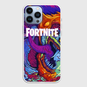 Чехол для iPhone 13 Pro Max с принтом FORTNITE HYPERBEAST в городе Новоалтайск,  |  | Тематика изображения на принте: 2019 | armor | armour | cybersport | esport | fortnite | game | hyperbeast | logo | monster | season 9 | skin | броня | игра | киберспорт | сезон 9 | фиолетовый | фортнайт
