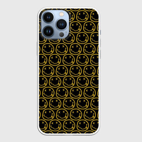 Чехол для iPhone 13 Pro Max с принтом NIRVANA в городе Новоалтайск,  |  | Тематика изображения на принте: music | nirvana | rip smile | rock | smile | группа | курт кобейн | музыка | нирвана | рок | смайл