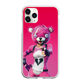 Чехол для iPhone 11 Pro Max матовый с принтом Only You! в городе Новоалтайск, Силикон |  | battle royale | bear | fortnite | pink | батл роял | медведь | розовый | фортнайт | фурри