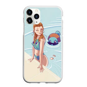 Чехол для iPhone 11 Pro матовый с принтом Лето в городе Новоалтайск, Силикон |  | detective pikachu | pikachu | pokeball | pokemon | детектив пикачу | пикачу | покебол | покемон