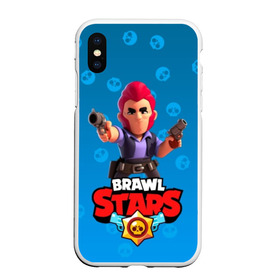 Чехол для iPhone XS Max матовый с принтом Brawl Stars 11 в городе Новоалтайск, Силикон | Область печати: задняя сторона чехла, без боковых панелей | android | brawl | brawl stars | clash | clash royale | game | royale | stars | андроид | игра | мобильные игры