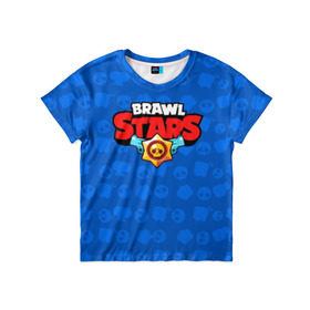 Детская футболка 3D с принтом Brawl Stars 12 в городе Новоалтайск, 100% гипоаллергенный полиэфир | прямой крой, круглый вырез горловины, длина до линии бедер, чуть спущенное плечо, ткань немного тянется | android | brawl | brawl stars | clash | clash royale | game | royale | stars | андроид | игра | мобильные игры