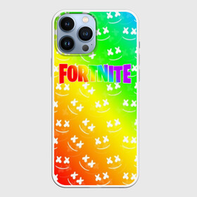 Чехол для iPhone 13 Pro Max с принтом FORTNITE x MARSHMELLO в городе Новоалтайск,  |  | Тематика изображения на принте: 2019 | armor | armour | cybersport | dj | esport | fortnite | game | logo | marshmello | season 9 | usa | америка | броня | игра | киберспорт | клубная музыка | маршмелло | музыка | музыкант | сезон 9 |