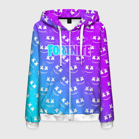 Мужская толстовка 3D на молнии с принтом FORTNITE x MARSHMELLO в городе Новоалтайск, 100% полиэстер | длина до линии бедра, манжеты и пояс оформлены мягкой тканевой резинкой, двухслойный капюшон со шнурком для регулировки, спереди молния, по бокам два кармана | 2019 | armor | armour | cybersport | dj | esport | fortnite | game | logo | marshmello | season 9 | usa | америка | броня | игра | киберспорт | клубная музыка | маршмелло | музыка | музыкант | сезон 9 |