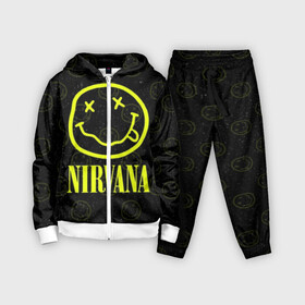 Детский костюм 3D с принтом Nirvana 1 в городе Новоалтайск,  |  | cobain | kurt | kurt cobain | nirvana | rock | smile | гитара | кобейн | курт | курт кобейн | нирвана | рок