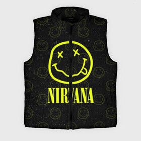 Мужской жилет утепленный 3D с принтом Nirvana 1 в городе Новоалтайск,  |  | cobain | kurt | kurt cobain | nirvana | rock | smile | гитара | кобейн | курт | курт кобейн | нирвана | рок