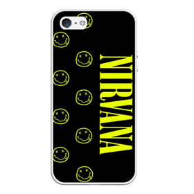 Чехол для iPhone 5/5S матовый с принтом Nirvana 2 в городе Новоалтайск, Силикон | Область печати: задняя сторона чехла, без боковых панелей | cobain | kurt | kurt cobain | nirvana | rock | smile | гитара | кобейн | курт | курт кобейн | нирвана | рок