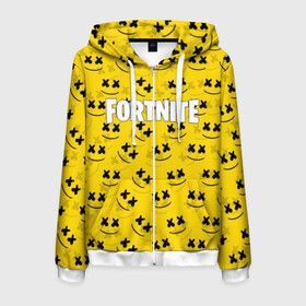 Мужская толстовка 3D на молнии с принтом FORTNITE x MARSHMELLO в городе Новоалтайск, 100% полиэстер | длина до линии бедра, манжеты и пояс оформлены мягкой тканевой резинкой, двухслойный капюшон со шнурком для регулировки, спереди молния, по бокам два кармана | 2019 | armor | armour | cybersport | dj | esport | fortnite | game | logo | marshmello | season 9 | usa | америка | броня | игра | киберспорт | клубная музыка | маршмелло | музыка | музыкант | сезон 9 |