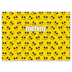 Поздравительная открытка с принтом FORTNITE x MARSHMELLO в городе Новоалтайск, 100% бумага | плотность бумаги 280 г/м2, матовая, на обратной стороне линовка и место для марки
 | Тематика изображения на принте: 2019 | armor | armour | cybersport | dj | esport | fortnite | game | logo | marshmello | season 9 | usa | америка | броня | игра | киберспорт | клубная музыка | маршмелло | музыка | музыкант | сезон 9 |