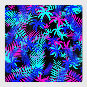 Магнитный плакат 3Х3 с принтом НЕОНОВЫЕ ТРОПИКИ / TROPICAL NEON в городе Новоалтайск, Полимерный материал с магнитным слоем | 9 деталей размером 9*9 см | Тематика изображения на принте: hotline miami | neon | new retro wave | outrun | outrun electro | paints | palmen | rainbow | retro | retrowave | summer | synth | synthwave | tropical | брызги | брызги красок | звёзды | космос | краски | лето | неон | пальмы | радуга | 