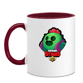 Кружка двухцветная с принтом Brawl Stars 5 в городе Новоалтайск, керамика | объем — 330 мл, диаметр — 80 мм. Цветная ручка и кайма сверху, в некоторых цветах — вся внутренняя часть | android | brawl | brawl stars | clash | clash royale | game | royale | stars | андроид | игра | мобильные игры