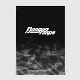Постер с принтом DANGANRONPA. в городе Новоалтайск, 100% бумага
 | бумага, плотность 150 мг. Матовая, но за счет высокого коэффициента гладкости имеет небольшой блеск и дает на свету блики, но в отличии от глянцевой бумаги не покрыта лаком | anime | bear | black  white | danganronpa | danganronpa monokid | kurokuma | monokuma | monotaro | rabbit | school | shirokuma | textura | аниме | главарь | монокума | текстура | чёрно белый | школа