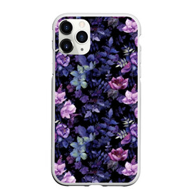 Чехол для iPhone 11 Pro Max матовый с принтом Цветочный сад в городе Новоалтайск, Силикон |  | бутоны | вишня | зимняя вишня | красные ягоды | летняя | лето | листья | малина | мода | плоды | сочная | цветы | ягоды | яркая
