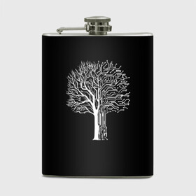 Фляга с принтом DIGITAL TREE / КИБЕР ДЕРЕВО в городе Новоалтайск, металлический корпус | емкость 0,22 л, размер 125 х 94 мм. Виниловая наклейка запечатывается полностью | 2019 | cd project red | cyberpunk 2077 | future | hack | night city | samurai | sci fi | андроиды | безумие | будущее | киберпанк 2077 | логотип | роботы | самураи | фантастика | цифры