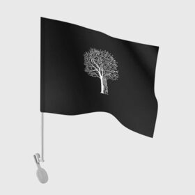 Флаг для автомобиля с принтом DIGITAL TREE в городе Новоалтайск, 100% полиэстер | Размер: 30*21 см | 2019 | cd project red | cyberpunk 2077 | future | hack | night city | samurai | sci fi | андроиды | безумие | будущее | киберпанк 2077 | логотип | роботы | самураи | фантастика | цифры