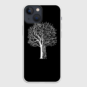 Чехол для iPhone 13 mini с принтом DIGITAL TREE   КИБЕР ДЕРЕВО в городе Новоалтайск,  |  | 2019 | cd project red | cyberpunk 2077 | future | hack | night city | samurai | sci fi | андроиды | безумие | будущее | киберпанк 2077 | логотип | роботы | самураи | фантастика | цифры