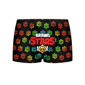 Мужские трусы 3D с принтом Brawl Stars в городе Новоалтайск, 50% хлопок, 50% полиэстер | классическая посадка, на поясе мягкая тканевая резинка | Тематика изображения на принте: brawl | brawl st | brawl stars | colt | logo | map | mobo | pattern | poco | shelly | stars | бравл | игра | игры | карта | кольт | лого | мобильные игры | патерн | паттерн | поко | старс | шелли