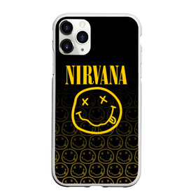 Чехол для iPhone 11 Pro матовый с принтом NIRVANA в городе Новоалтайск, Силикон |  | music | nirvana | rip smile | rock | smile | группа | курт кобейн | музыка | нирвана | рок | смайл