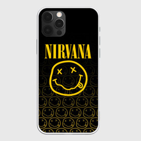 Чехол для iPhone 12 Pro Max с принтом NIRVANA в городе Новоалтайск, Силикон |  | music | nirvana | rip smile | rock | smile | группа | курт кобейн | музыка | нирвана | рок | смайл