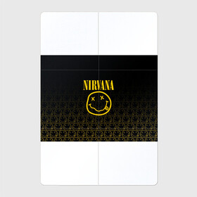 Магнитный плакат 2Х3 с принтом NIRVANA в городе Новоалтайск, Полимерный материал с магнитным слоем | 6 деталей размером 9*9 см | Тематика изображения на принте: music | nirvana | rip smile | rock | smile | группа | курт кобейн | музыка | нирвана | рок | смайл