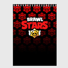 Скетчбук с принтом BRAWL STARS в городе Новоалтайск, 100% бумага
 | 48 листов, плотность листов — 100 г/м2, плотность картонной обложки — 250 г/м2. Листы скреплены сверху удобной пружинной спиралью | 8 bit | 8 бит | bibi | brawl stars | crow | el brown | leon | leon shark | max | mr.p | sally leon | shark | stars | virus | werewolf | акула | биби | вирус | ворон | леон | оборотень | пингвин