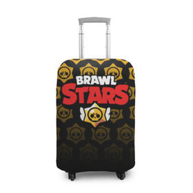 Чехол для чемодана 3D с принтом BRAWL STARS в городе Новоалтайск, 86% полиэфир, 14% спандекс | двустороннее нанесение принта, прорези для ручек и колес | android | brawl stars | games | mobile game | stars | игры | мобильные игры