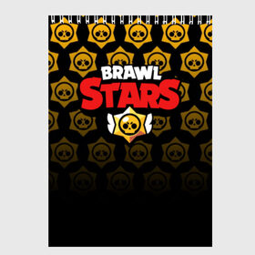 Скетчбук с принтом BRAWL STARS в городе Новоалтайск, 100% бумага
 | 48 листов, плотность листов — 100 г/м2, плотность картонной обложки — 250 г/м2. Листы скреплены сверху удобной пружинной спиралью | android | brawl stars | games | mobile game | stars | игры | мобильные игры