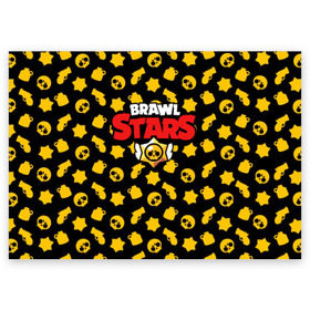Поздравительная открытка с принтом BRAWL STARS в городе Новоалтайск, 100% бумага | плотность бумаги 280 г/м2, матовая, на обратной стороне линовка и место для марки
 | Тематика изображения на принте: 8 bit | 8 бит | bibi | brawl stars | crow | el brown | leon | leon shark | max | mr.p | sally leon | shark | stars | virus | werewolf | акула | биби | вирус | ворон | леон | оборотень | пингвин