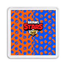 Магнит 55*55 с принтом BRAWL STARS в городе Новоалтайск, Пластик | Размер: 65*65 мм; Размер печати: 55*55 мм | Тематика изображения на принте: android | brawl stars | games | mobile game | stars | игры | мобильные игры