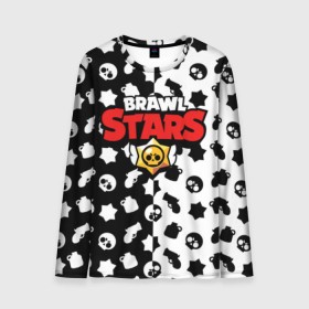 Мужской лонгслив 3D с принтом BRAWL STARS в городе Новоалтайск, 100% полиэстер | длинные рукава, круглый вырез горловины, полуприлегающий силуэт | android | brawl stars | games | mobile game | stars | игры | мобильные игры