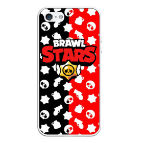 Чехол для iPhone 5/5S матовый с принтом BRAWL STARS в городе Новоалтайск, Силикон | Область печати: задняя сторона чехла, без боковых панелей | android | brawl stars | games | mobile game | stars | игры | мобильные игры