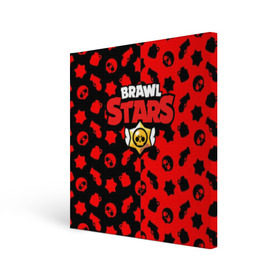 Холст квадратный с принтом BRAWL STARS в городе Новоалтайск, 100% ПВХ |  | Тематика изображения на принте: android | brawl stars | games | mobile game | stars | игры | мобильные игры
