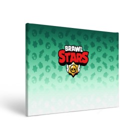 Холст прямоугольный с принтом BRAWL STARS в городе Новоалтайск, 100% ПВХ |  | android | brawl stars | games | mobile game | stars | игры | мобильные игры
