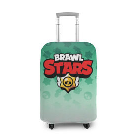 Чехол для чемодана 3D с принтом BRAWL STARS в городе Новоалтайск, 86% полиэфир, 14% спандекс | двустороннее нанесение принта, прорези для ручек и колес | android | brawl stars | games | mobile game | stars | игры | мобильные игры