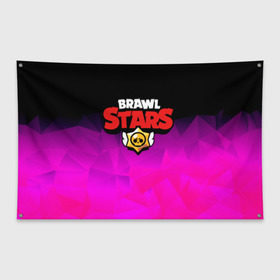 Флаг-баннер с принтом BRAWL STARS CRYSTALES в городе Новоалтайск, 100% полиэстер | размер 67 х 109 см, плотность ткани — 95 г/м2; по краям флага есть четыре люверса для крепления | android | brawl stars | games | mobile game | stars | игры | мобильные игры