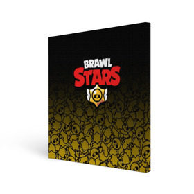 Холст квадратный с принтом BRAWL STARS в городе Новоалтайск, 100% ПВХ |  | Тематика изображения на принте: android | brawl stars | games | mobile game | stars | игры | мобильные игры